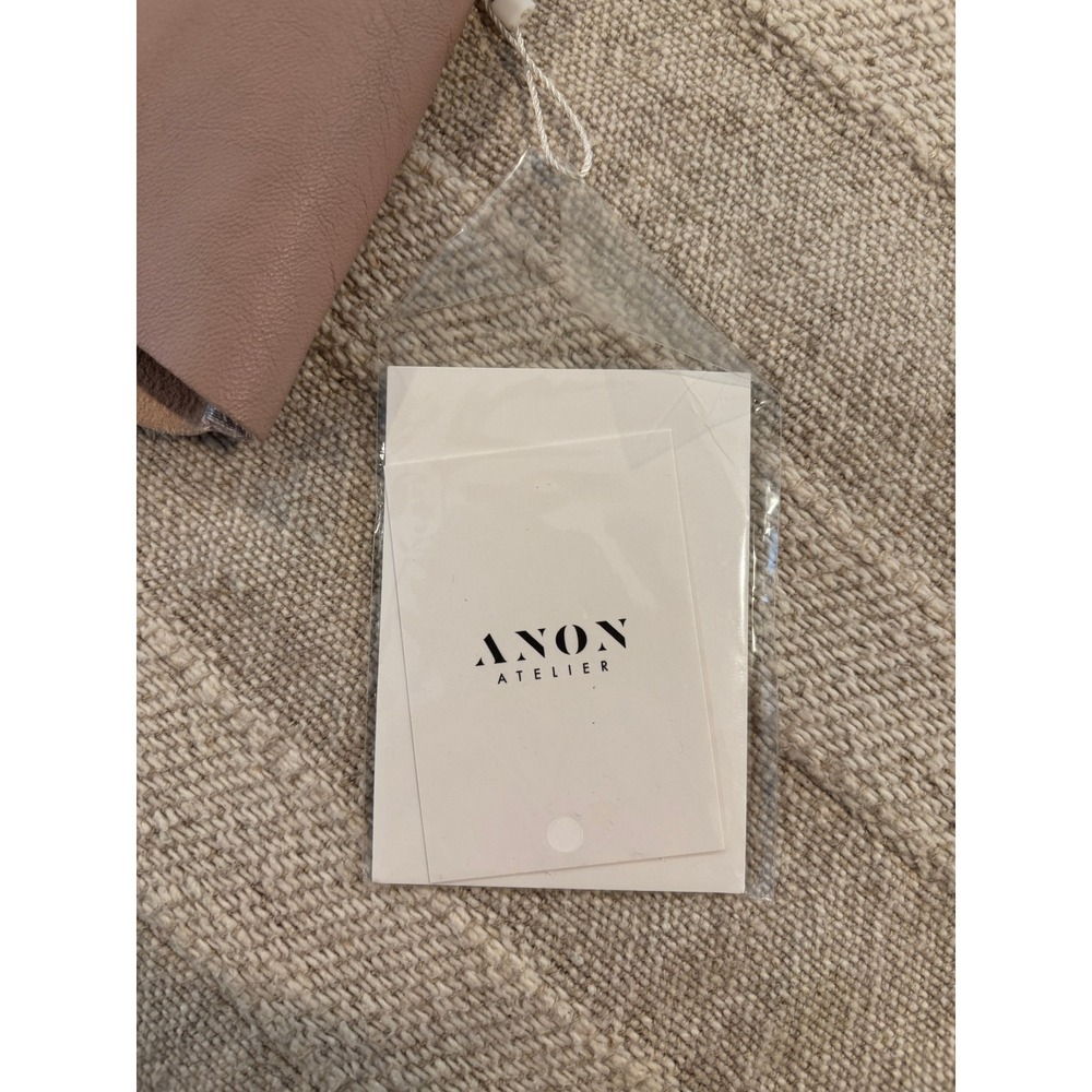 NWT ANON Atelier "MEIJI" Rose Lambskin Leather Tank Top - Small - Picture 3 of 5